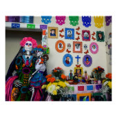 Poster Catrina Moeder en Child Ofrenda (Voorkant)