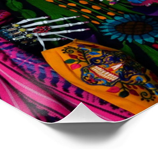 Poster Catrina Moeder en Child Ofrenda (Hoek)