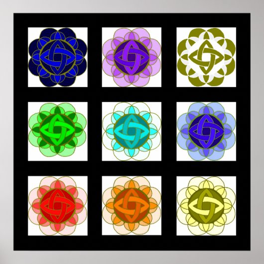 poster "Chakra Path" (zonder labels) (Voorkant)