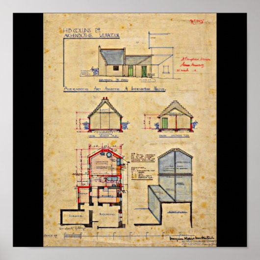 Poster--Charles Rennie Mackintosh 15 Poster (Voorkant)