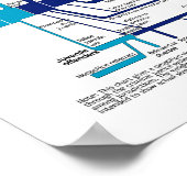 Poster Chart Verenigde Staten Amerikaans Strafrech (Hoek)