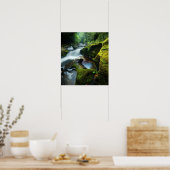  Poster: Chattooga Waterfall Poster (Keuken)