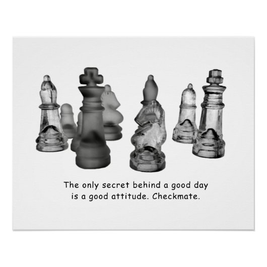 Poster Checkmate (Voorkant)