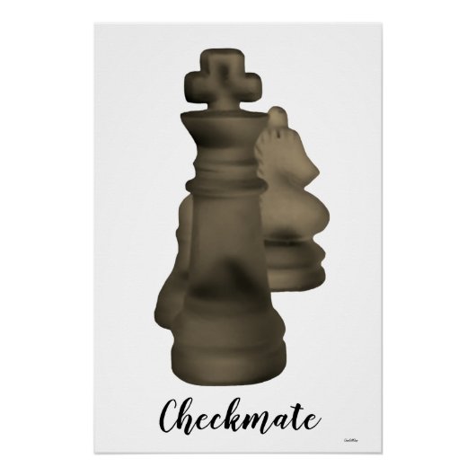 Poster Checkmate (Voorkant)