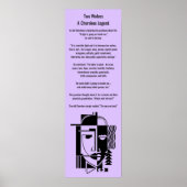 Poster Cherokee Legend Twee Wolven die je voedt (Voorkant)