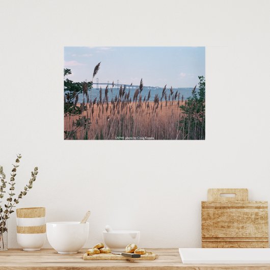 Poster / Chesapeak Bay Bridge (Keuken)