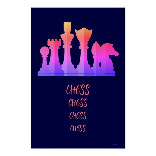 Poster Chess (Voorkant)