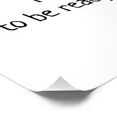 Poster Chess Checkmate (Hoek)