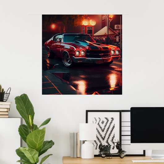 Poster chevelle (Thuiskantoor)