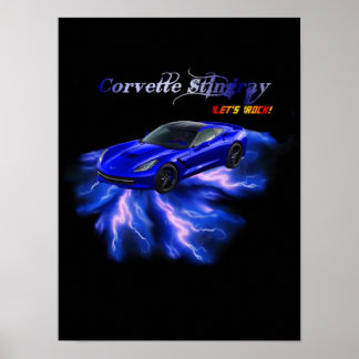 Poster: Chevy Corvette Poster