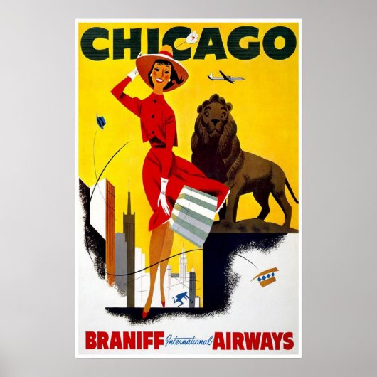 Poster- Chicago Advertisement Poster (Voorkant)