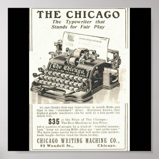Poster- Chicago Art-the Chicago Poster (Voorkant)