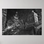 Poster Chicago Michigan Ave (Voorkant)