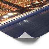 Poster Chicago Obama Skyline (Hoek)