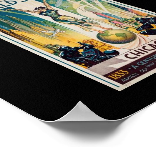 Poster-Chicago World's Fair-Century of Progress 3 Poster (Hoek)