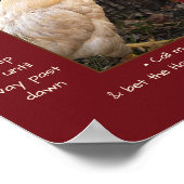 Poster-Chicken Bucket List Poster (Hoek)