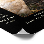 Poster-Chicken Bucket List Poster (Hoek)