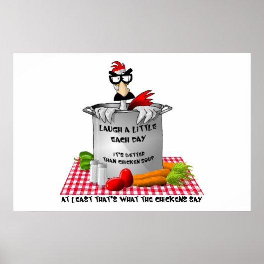 Poster Chicken Soup (Voorkant)