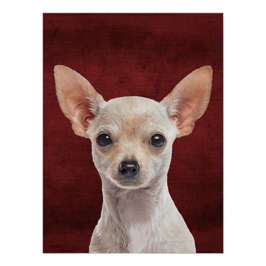 Poster Chihuahua (Voorkant)