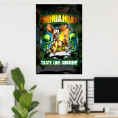 Poster Chihuahuas (Thuiskantoor)