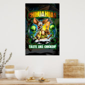 Poster Chihuahuas (Keuken)