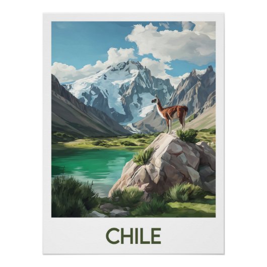 Poster Chile (Voorkant)