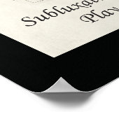 Poster chiropractische subluxing Quote (Hoek)