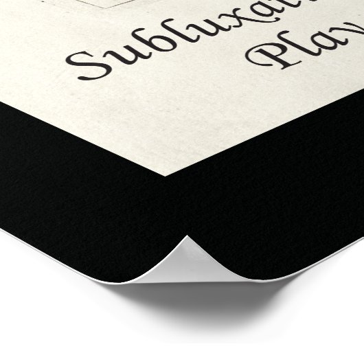 Poster chiropractische subluxing Quote (Hoek)