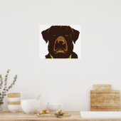 Poster Chocolade Lab (Keuken)