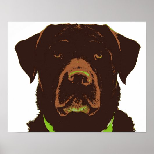Poster Chocolade Lab (Voorkant)