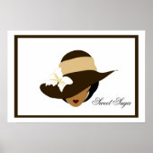 Poster Chocolate Sweet Suga (Voorkant)