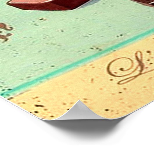 POSTER CHOCOLATIER (Hoek)