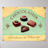 POSTER CHOCOLATIER (Voorkant)