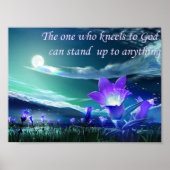 Poster Christelijk Gezegde (Voorkant)