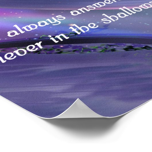 Poster Christelijk Gezegde (Hoek)