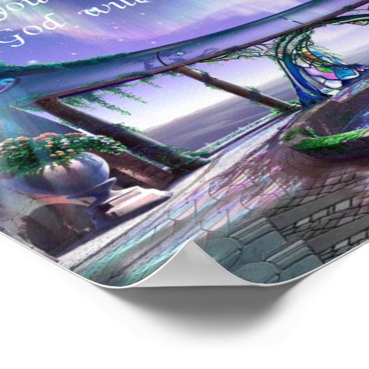 Poster Christelijk Gezegde (Hoek)