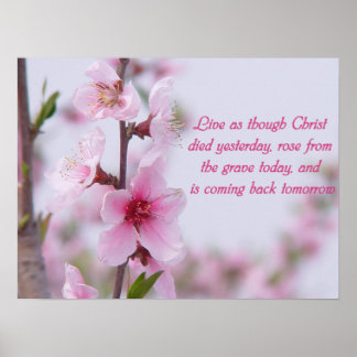 Poster Christelijk Gezegde