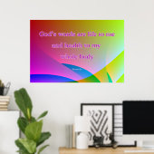 Poster Christelijke helling prijsopgave (Thuiskantoor)