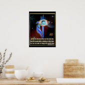 poster Christelijke scripts (Keuken)