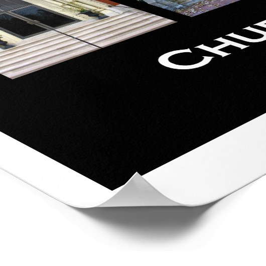 poster "Church Doors of Lancaster, PA" (Hoek)