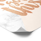 Poster citaat je hebt een marmer met briefing (Hoek)