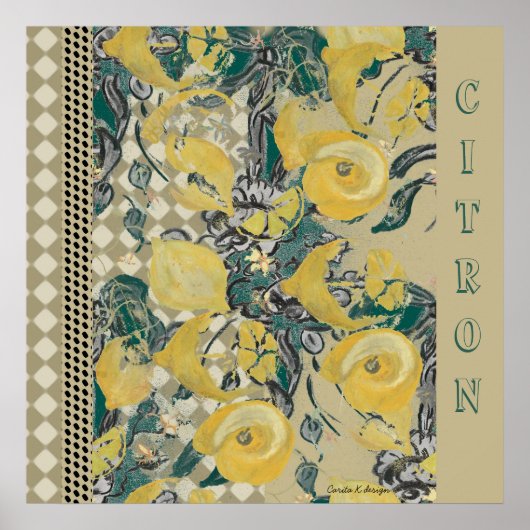 Poster Citron (Voorkant)