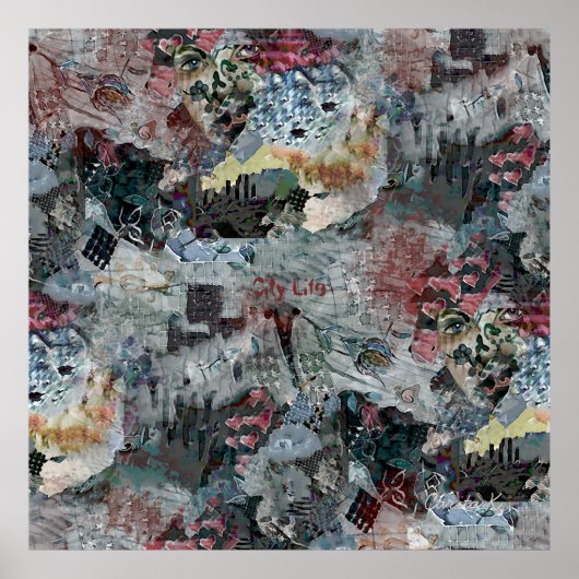 Poster, City Life  Poster (Voorkant)