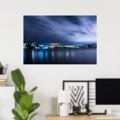 Poster - Cityscape bij Dawn (Thuiskantoor)