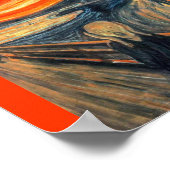 Poster-Classic Art-Munch-The-Scream Poster (Hoek)