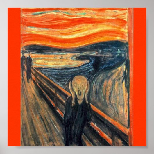 Poster-Classic Art-Munch-The-Scream Poster (Voorkant)