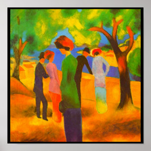 Poster-Classic/-August Macke 9 Poster