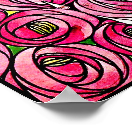 Poster-Classic/-Charles Rennie Mackintosh 1 Poster (Hoek)