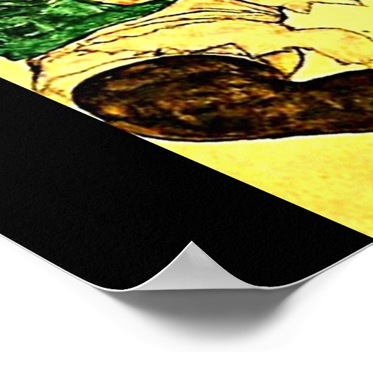 Poster-Classic/-Egon Schiele 39 Poster (Hoek)