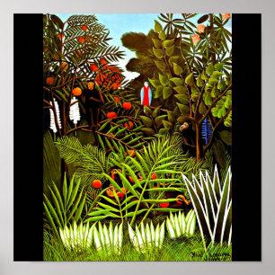 Poster-Classic/-Henri Rousseau 25 Poster